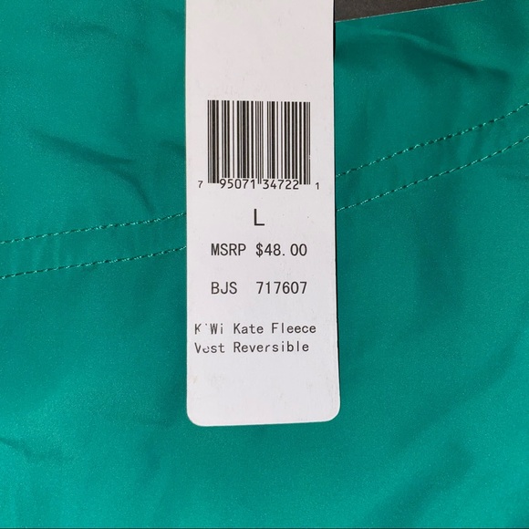 Kiwi Kate Reversible Vest size Large - Picture 3 of 7